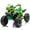 Green, variant on KEEPSUN 12V Ride on Toy for Kids, Dinosaur Ride on Car w/ Remote Control, 2-Seater 4 wheeler Kids ATV Quad with 100W*2 Motors, Bluetooth, Spring Suspension, Music, Cool Lights, Blue
