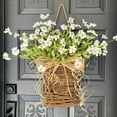 thumbnail image 2 of little home Hanging Basket Spring Accessories Table Baskets Yard Bedroom Decoration Decorative Decors Flower Garden Garland, 2 of 9