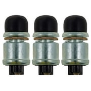Push Button Momentary Starter Switch, Ampper Heavy Duty Momentary Switch for 12V Engine Start, Horn, Electrical Equipment Ignition and More, Pack of 3