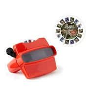 3D View Masters for Kids with 2 Reel(Red)