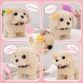thumbnail image 2 of Gelomee 16Pcs Robot Dog Toys for Kids, Electronic Plush Puppy for Girls, Realistic Stuffed Animal for Boys, Birthday Gift for Boys 4-8 Years Old, 2 of 8