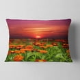 thumbnail image 2 of Designart 12" x 20" Green Polyester Throw Pillow, 2 of 5