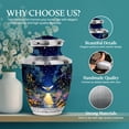 thumbnail image 3 of SABURIAL Bee Urn - Urns For Adult Male & Female - Combo - 10 Inch Large With 3 Inch - Keepsakes For Ashes - Cremation Urns For Mom & Dad - Ashes Urn Human Remains, 3 of 7