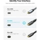 thumbnail image 5 of Cable HDMI Highwings Mini HDMI a HDMI 4K 60 Hz 3 m negro, 5 of 8