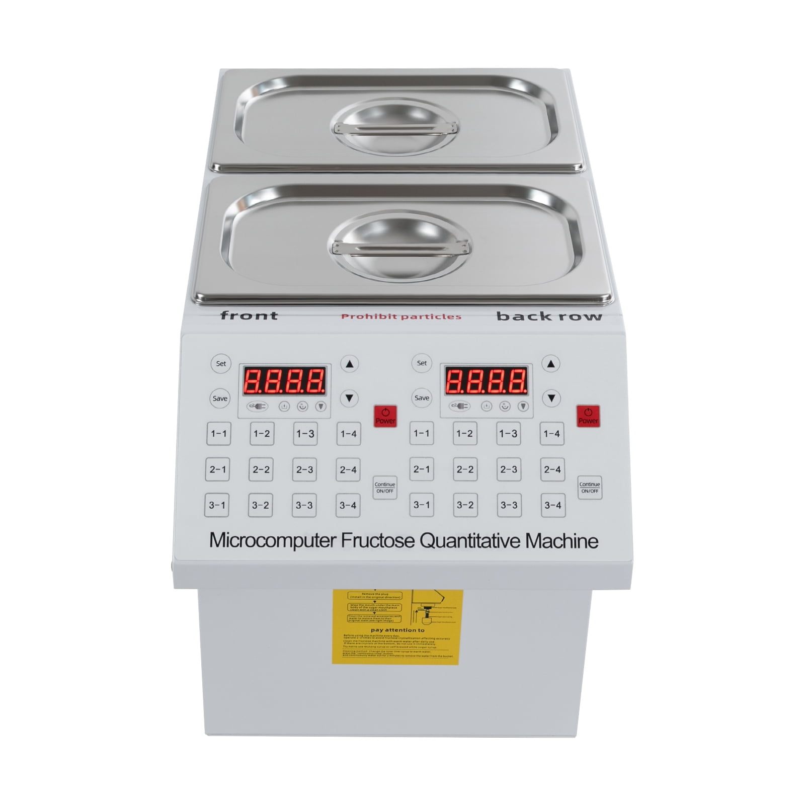 Vintoro 10L Fructose Quantitative Machine with Lids, Automatic Fructose Dispensing Machine, Fructose Dosing Machine