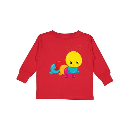 

Inktastic Cute Colorful Caterpillar Gift Toddler Boy or Toddler Girl Long Sleeve T-Shirt