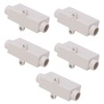 thumbnail image 4 of Terminal Block High Power Wire Cable Connector, Copper Conductor 5Pcs 2.5-16mm² Double Screw Fixation High Power Wire Cable Connector  For Meter Wiring, 4 of 8