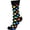 Black, variant on Sierra Socks Women’s Cotton Polka Dot Crew Socks, Knee High, Comfortable Fit