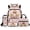 Axolotl, variant on Capybara Backpack for Girls 6-8 8-10 Cute Bee School Backpack with Lunch Bag Pencil Case Water Bottle Sleeve for Kindergarten Elementary School Large Capacity 17 Inch Kids Bookbags