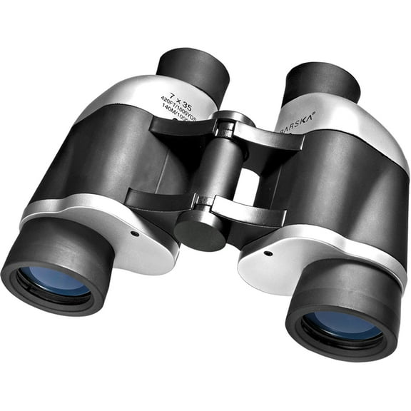 Barska Optics Focus Free Binoculars 7x35mm, Blue Lens