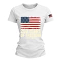 thumbnail image 6 of Only Moment Womens Tops 2026 Spring Summer Clothing Crew Neck Short Sleeve 250 Years American 250th Anniversary USA Patriotic 4th July T-Shirt White,M, 6 of 6