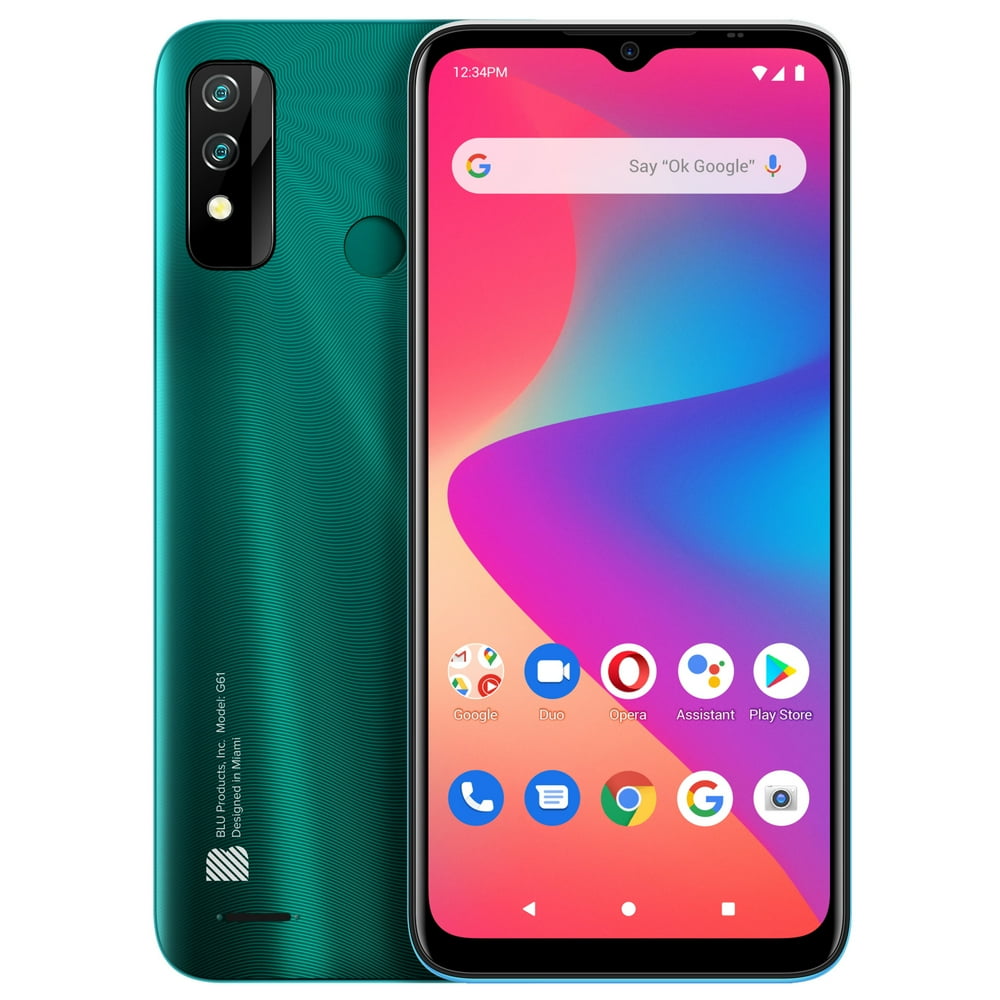BLU G61 G0450WW 64GB Dual Sim GSM Unlocked Android Smartphone