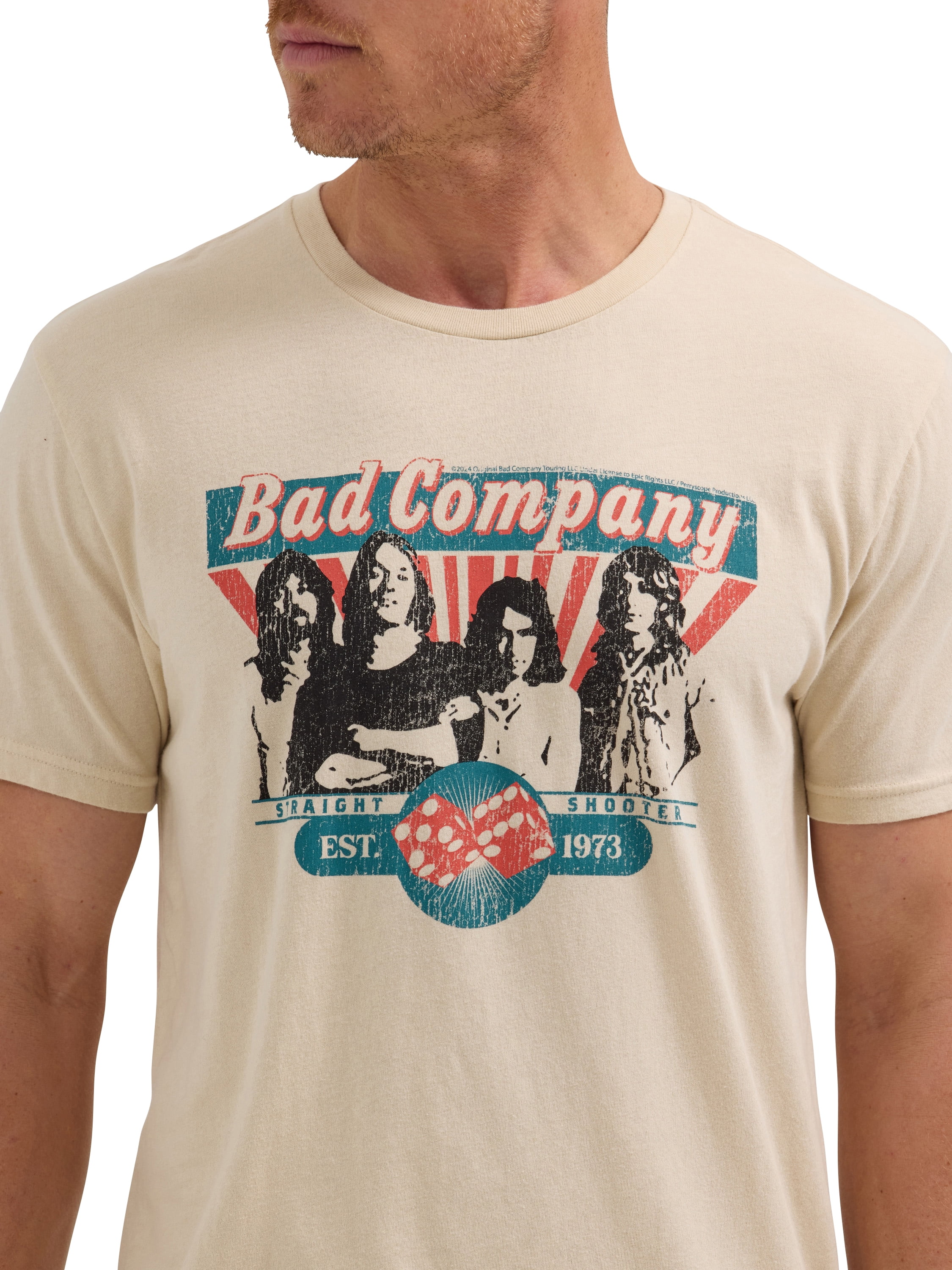 Wrangler® Men's Bad Company Graphic Band Tee, Sizes S-3XL