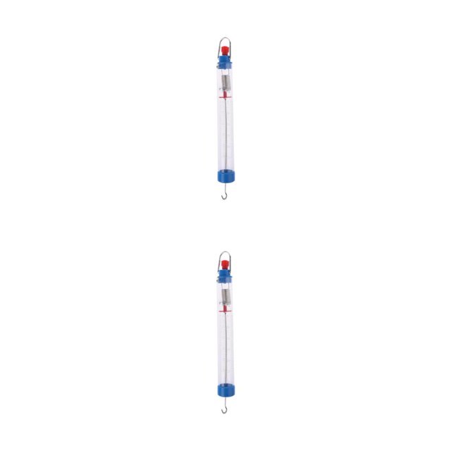 Kenally Medidor de fuerza Suministros de laboratorio de metal Plásticos Peso ligero 5N N Medidor Tubular Medidor de prueba Herramienta de 25N 2Conjunto