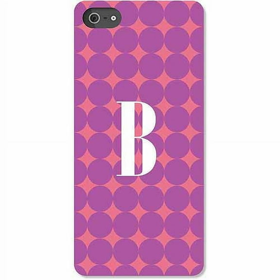 Personalized Purple Polka Dots iPhone 5 Case