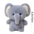 thumbnail image 3 of Elephant Stuffed Animal Cute Elephant Plush Doll Toy, Plush Hug Pillow, Elephant Stuffed Animal Gifts, for Family Christmas Gifts, 3 of 6