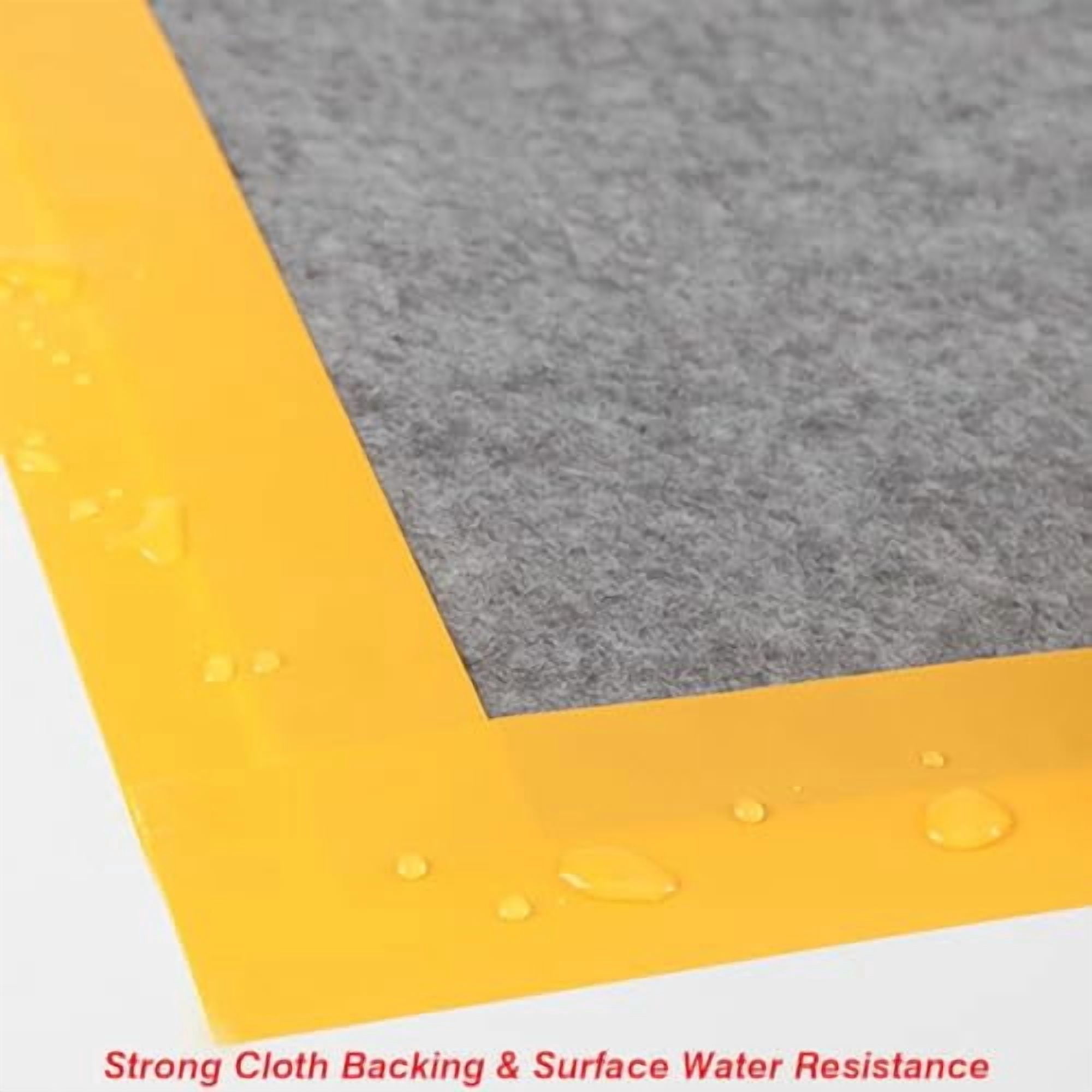 3 Pack Yellow Duct Tape Heavy Duty Waterproof, Strong Adhesive for Indoor Outdoor Repairs, 60 Yards x 2 Inch Total