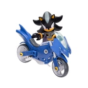 Sonic X DC Shadow As Batman 5 inch Scale Action Figure with Batcycle Vehicle