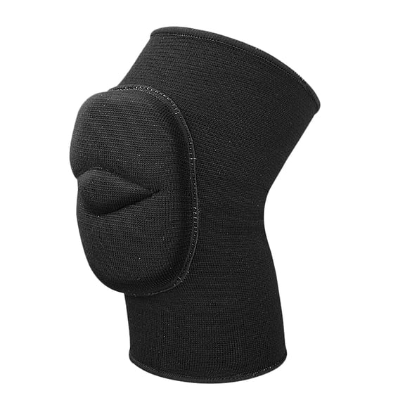 UPGRATOR Breathable Black Knee Support Pad with Thick Sponge Protector for Outdoor Sports