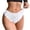 White, variant on Bovxnpu Women's Plus Size Panties, Women's Breathable Lace Brief Underwear, Women's Lace Low Waist Briefs Underwear
