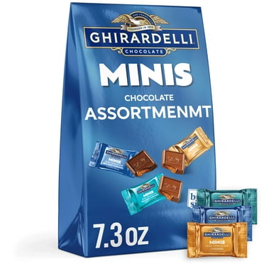GHIRARDELLI Chocolate Candy Minis Assortment, 7.3 oz Bag