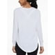 thumbnail image 3 of Camisetas deportivas de entrenamiento para mujer: camisetas lisas de manga larga de color liso para mujer, camisetas deportivas de yoga, ropa deportiva, 3 of 6
