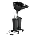 thumbnail image 3 of Artist hand Portable Shampoo Bowl Barber Salon Hair Washing Station w/Electric Pump,2 10L Buckets,2 Spray Heads,Drain Hose, 3 of 17