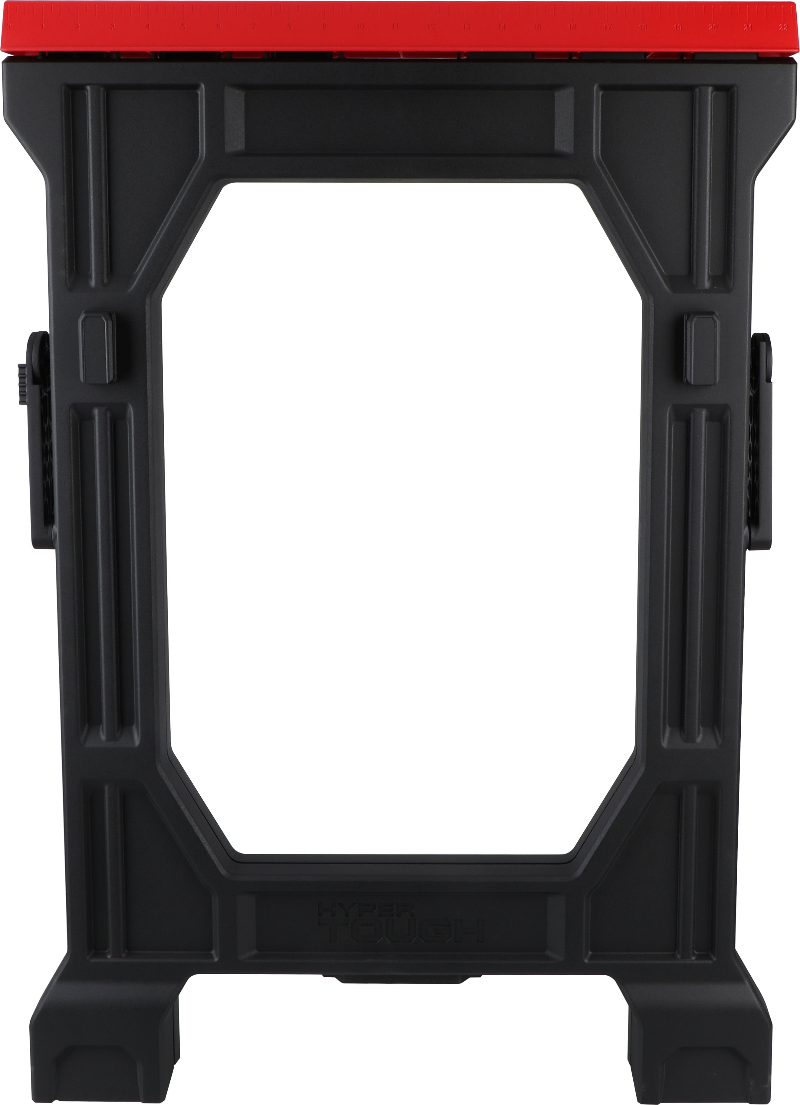 Hyper Tough Hyper Stack 350 lb Capacity Foldable Polypropylene Sawhorse, 31"