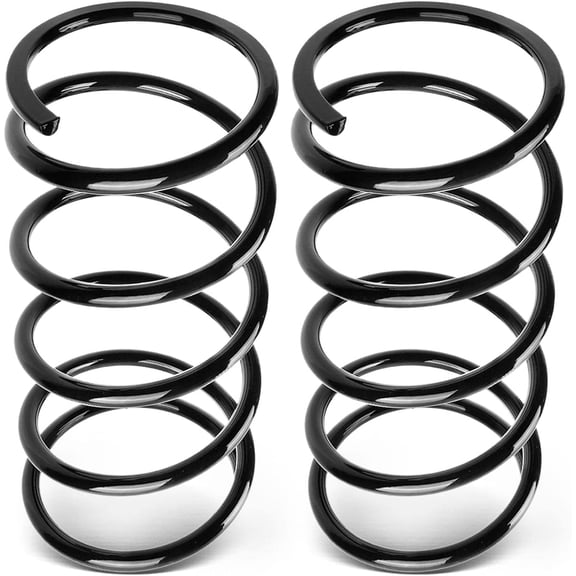 A-Premium 2Pcs Front Suspension Coil Spring Set Compatible with Hyundai Santa Fe 2001-2006 2.4L 2.7L 3.5L, Driver and Passenger Side, Replace# 5463026000A