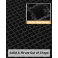 thumbnail image 5 of Upgraded Waffle Bath Mat, Super Absorbent Non Slip Bath Mats for Bathroom Floor, Machine Washable Bathroom Rugs with Tassels, Rubber Backed Bathroom Mats, Ultra Soft,Black 17" x 24", 5 of 8