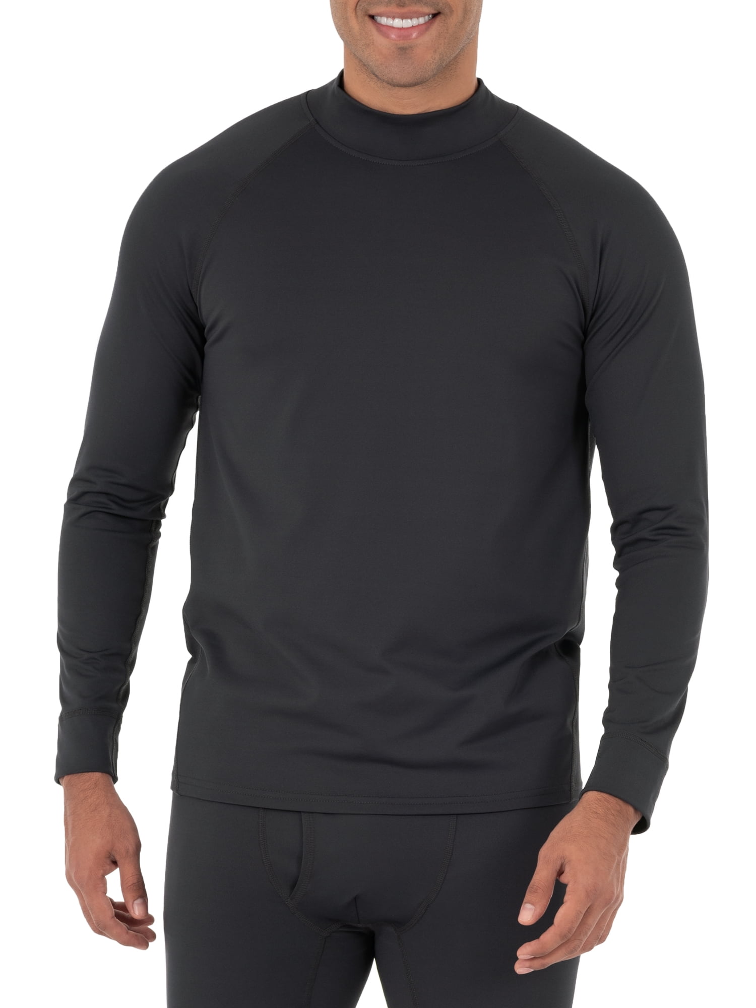 Russell Russell Big Men's Heavyweight Thermal Fleece Baselayer Mock
