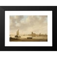 thumbnail image 2 of Jan van Goyen 24x17 Black Modern Framed Museum Art Print Titled - View of Dordrecht from the Dordtse Kil (1644), 2 of 5