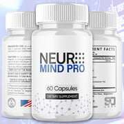Neuro Mind Pro Advanced Formula Brain Support Pills Maximum Strength Supplement 60 Capsules