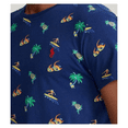 thumbnail image 2 of Polo Ralph Lauren Men's Animated Troical Suffer short sleeve Tee, Blue [XXL], 2 of 2