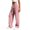 Pink, variant on WIZUTIZ Women's High Waist Wide Leg Pants Elastic Waist Loose Fit Full Length Casual Trousers Slimming Soft Flowy Elegant Versatile Elegant