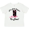 thumbnail image 3 of Inktastic 2nd Birthday Little Cowgirl 2 Year Old Girls Toddler T-Shirt, 3 of 5