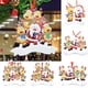 thumbnail image 3 of Colgante de árbol de Navidad personalizado, artesanía de resina familiar para mascotas, adorno colgante de resina para decoración del hogar, 3 of 4