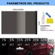 thumbnail image 2 of Pelicula Termica para Autos 76cm X 10m Película de vinilo para coche, Película Decorativa de Vidrio Pegatina de Película de Ventana Bloquea Calor Anti-UV Rayos Protector Etiqueta Para Autos Y Casas, 2 of 4