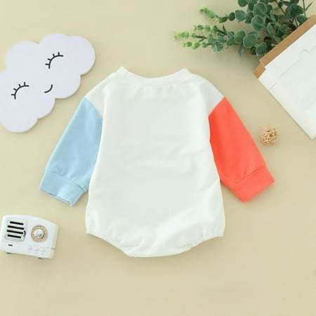 

Cathalem 6 Month Baby Clothes Boy Spring Autumn Newborn Infant Toddler Boys Girls Clothes Cotton Baby Bodysuit Romper Baby Shirts Childrenscostume Blue 6-12 Months