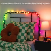 BrightSide RGBIC Dot String Lights - 20ft Sound Reactive, USB Powered