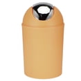 thumbnail image 2 of 12.2x7.5in Garbage Can, Removable Garbage Bin, Desktop Bedroom Office For Living Room Orange, 2 of 8