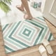 thumbnail image 2 of Alfombrilla de baño antideslizante CHAO súper absorbente suave lavable a máquina cian 50 x 80 cm, 2 of 4