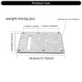 thumbnail image 5 of Electric Guitar Pickguard Assembly Scratch Plate Guitar Accessory Guitar Back Plate Scratchplate Suitable for Guitar, 5 of 15