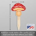 thumbnail image 3 of Highland Home "Let's Grow Together" Mushroom Shaped Garden Stake, 3 of 6