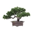 thumbnail image 2 of Artificial Welcoming Tree Pot Plant Bonsai Decorative Novel and Unique Sturdy Multipurpose Desktop Display for Terrace, Windowsill Style B, 2 of 9