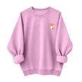 thumbnail image 5 of Jsaierl Womens Halloween Sweatshirts Plus Size Ghost Graphic Pullovers Soft Going Out Round Neck Long Sleeve Shirt Tops Halloween Party Supplies, Sizes S-2XL, 5 of 7