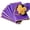 Purple,Gold Edge, variant on MIARONIN 20 Sheets Flower Wrapping Paper, Waterproof Floral Bouquet Wrapping Paper for DIY Crafts, Gift Packaging, Flower Shop Bouquet Packaging, 22x22 Inch Each Wrapping Paper(Purple,Gold)