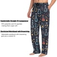 thumbnail image 3 of Top-kevin Chemistry Experiment Print Pajama Pants for Men Comfort Sleep Lounge Bottoms Straight-fit with Pockets S-XXL, 3 of 6