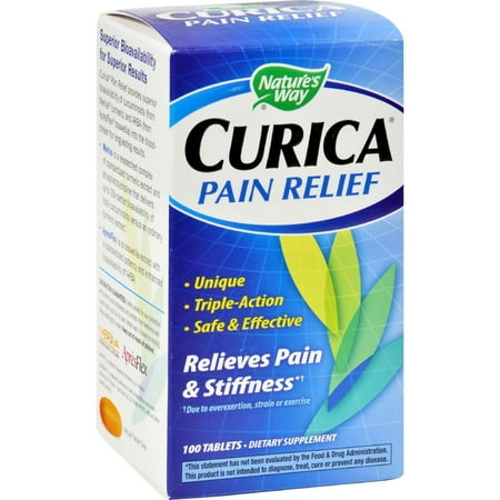 Curica Pain Relief By Nature's Way - 100 Tablets