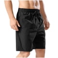 thumbnail image 3 of Generic Men's Running Athletic Shorts Quick Dry Gym Workout Shorts Fitted Exercise Hiking Shorts with Zipper Pocket, 3 of 5